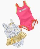 Guess Baby Girl One Piece Swimsuit, Leopard Print or Guess Logo