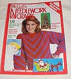McCall's Needlework & Crafts (Easy to Make Dollhouse, 110 Holiday Gifts) October 1984