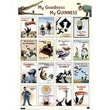 Guinness My Goodness, My Guinness, 16 Ads Art Poster Print