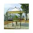 gartenpavillon sechseckig metall