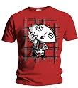 Mens Family Guy Anarchy Red Mens T-shirt Red