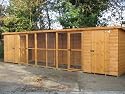 UK Kennels Sussex 20Ft X 4Ft Double Kennel And Run