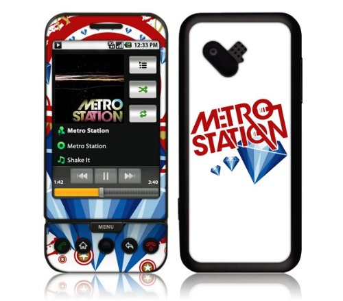  Music Skins MS-MSTA10009 HTC T-Mobile G1- Metro Station- Captain America Skin