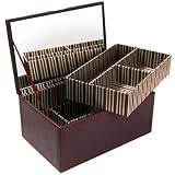 Wolf Designs Tamarind Large Leather Jewel Case #349707