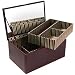 Wolf Designs Tamarind Large Leather Jewel Case #349707