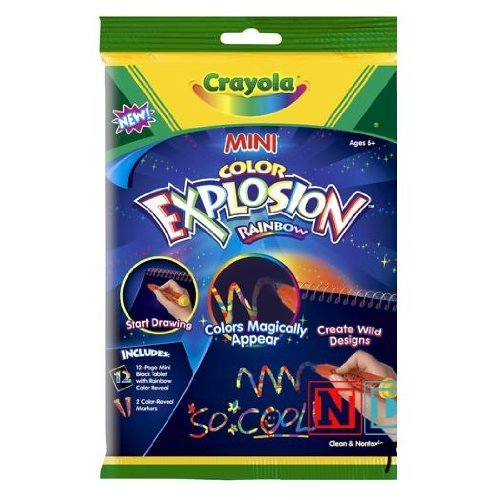 Crayola Mini Rainbow Color Explosion Pad