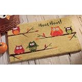 Hoot! Owl Coir Doormat