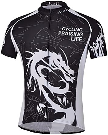 Rtery Mens Cycing Bike Wear Short Sleeve Sun Protection Outdoor Tops Jersey