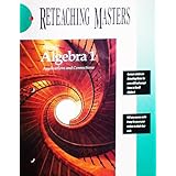 merrill algebra 1 applications and connections reteaching masters
