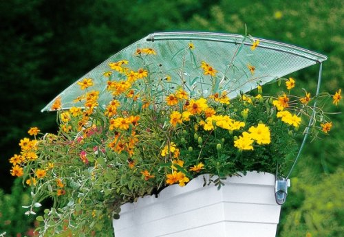 Beckmann Blumenkasten Regenschutz 100 cm Stegdoppelpl.