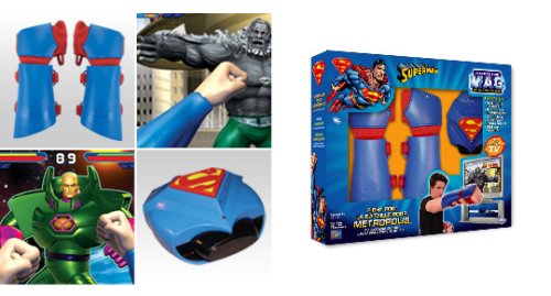 Childrens Toyshop  Toys : Superman TV Action Game with Wireless Gear