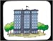 Mouse Pad with San Francisco, hotel, resort
