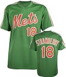 Darryl Strawberry Mitchell & Ness Authentic 1985 St. Patrick's Day New York Mets Jersey