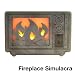 Miniature LED TV Fireplace: Playful LED Accent Lighting, Geek Chic Ambiance
