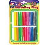 BAZIC 12 Modeling Clay Stick, 350 grams 12 ounces, Assorted (3304-24P)
