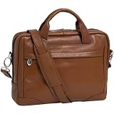 Notebook/ Tablet Cases & Bags-McKlein Brown Montclare Small Netbook Laptop Case