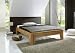 Massivholzbett Stella A Holzbett Buche Bett metallfreies Stecksystem Kernbuche (160 x 200 cm)