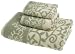 Pem America 6-Piece Jacquard Towel Set, Sage