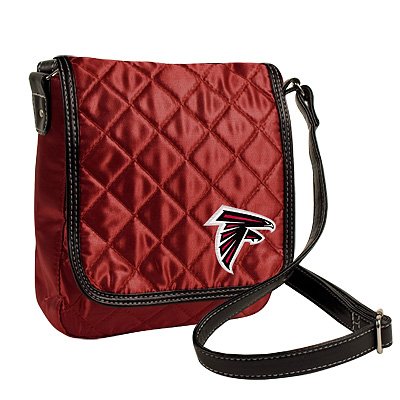 Atlanta Falcons Quilted Purse, Dark Red