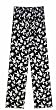 Playboy Bunnies White on Black Lounge Pants for men
