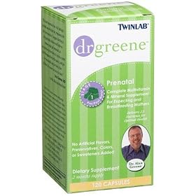 Twinlab dr greene Prenatal Formula, 120 Capsules