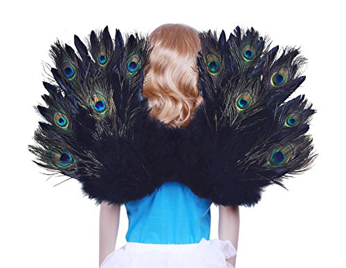 FashionWings (TM) Children's Peacock Feather Costume Angel Wings Unisex