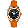 Omega Men's Seamaster Planet Ocean Automatic Chronometer Orange Leather Watch #2909.50.38
