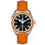 Omega Men's Seamaster Planet Ocean Automatic Chronometer Orange Leather Watch #2909.50.38