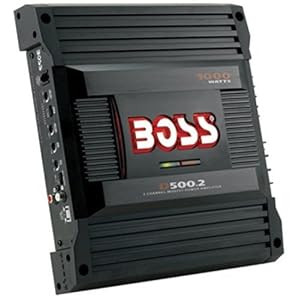 Boss Audio D500.2 Diablo 2 Channel Mosfet Bridgeable Power Amplifier Boss Audio D500.2 Diablo 2-Channel Mosfet Bridgeable Power Amplifier