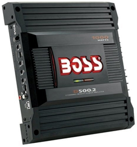 External hard drive:Boss Audio D500.2 Diablo 2-Channel Mosfet Bridgeable Power Amplifier