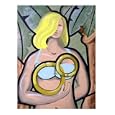 Heartbreak Kid Abstract Giclee Poster Print by Terra Laurant, 8x10