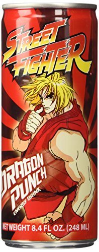 Street Fighter Dragon Punch Energy Drink 17145