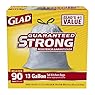 Glad Tall Kitchen Drawstring Trash Bags, 13 Gallon, 90 Count