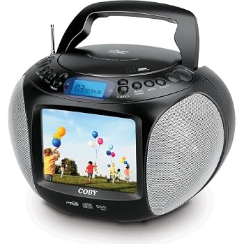 Coby TFDVD577 5.6 iNCH DVD/MP3/CD player boombox TV