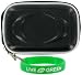 EVA Hard Shell (Candy Black) Carrying Case for Panasonic Lumix DMC-FX75 Digital Camera Black