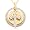 10k Yellow Gold 2-Piece Diamond Cross and Circle 