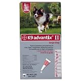 Bayer K9 Advantix II Red 4-Month Flea & Tick Drops for Large Dogs, 21-55 lbs. Bayer K9 Advantix II Red 4-Month Flea & Tick Drops for Large Dogs, 21-55 lbs.