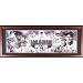 Mounted Memories New York Yankees Lou Gehrig Panoramic Photograph