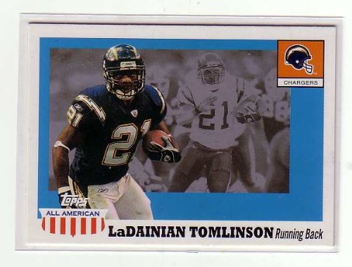 2003 Topps All-american Card #33 Ladainian Tomlinson San Diego Chargers