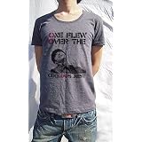 ART / PHOTO Tシャツ 若かりし日のジャック・ニコルソンが主演した名作中の名作「カッコーの巣の上で」のデザインＵネックＴシャツ CUCKOO'S NEST