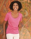 Port Authority Women's Scoop-Neck T-Shirt. LM1003