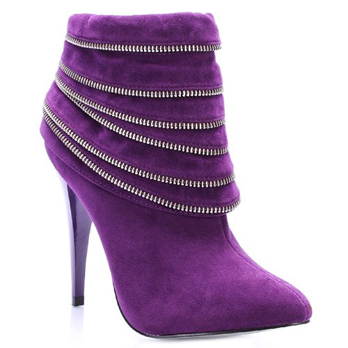 PRITA Womens Zippered Ankle Qupid Luxe