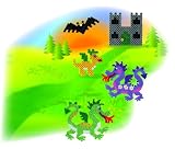 Enlarge toy image: Hama Beads Dragon Gift Box - infant and baby development