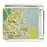 Animal Alice In Wonderland He Caterpillar Gives Advice Italian Charms Bracelet Link