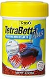 Tetra 77256 TetraBetta PLUS Mini Pellets, 1.2-Ounce, 85-ml