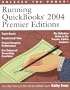 Running QuickBooks 2004 Premier Editions