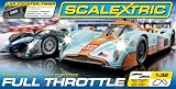Scalextric C1279 Full Throttle 1:32 Scale Race Set