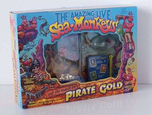 Childrens Toyshop  Toys : Sea Monkeys Pirate Gold