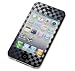 SoftBank SELECTION デザインフィルム for iPhone 4S/4 ブロックチェック