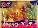 Littlest Pet Shop - Littlest - GARDEN GET-TOGETHER - Super-Set with Butterfly # 478 & Frog # 479 & Bunny # 480